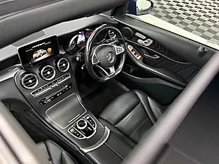 Used 2018 Mercedes-Benz Glc AMG Line Premium Blue - Interior and Exterior details 2