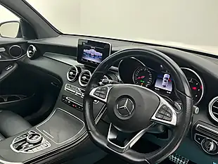 Used 2018 Mercedes-Benz Glc AMG Line Premium Brilliant Blue - Interior and Exterior details 12