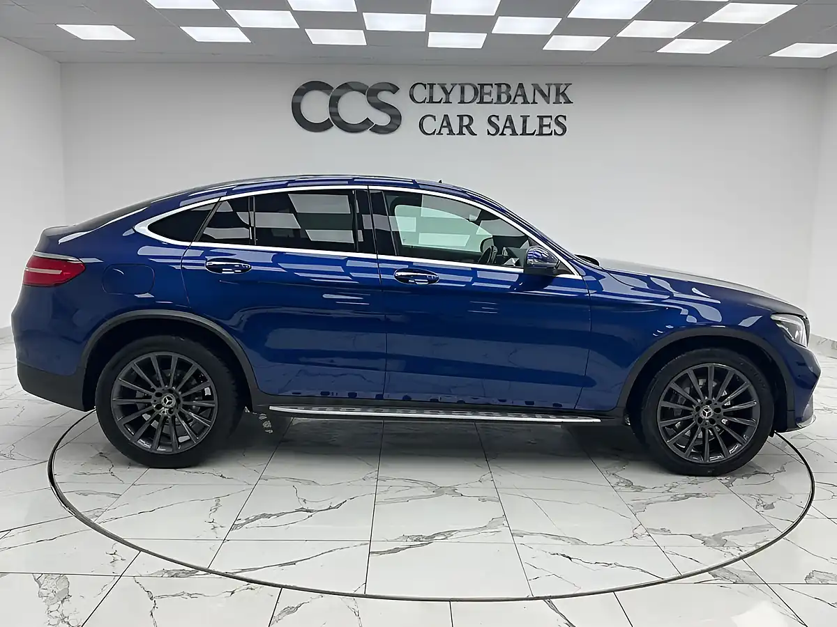Used 2018 Mercedes-Benz Glc AMG Line Premium Brilliant Blue - Interior and Exterior details 2