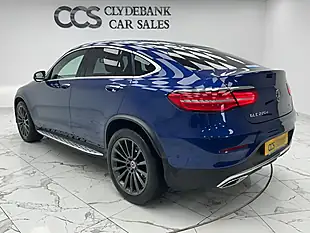 Used 2018 Mercedes-Benz Glc AMG Line Premium Brilliant Blue - Interior and Exterior details 5