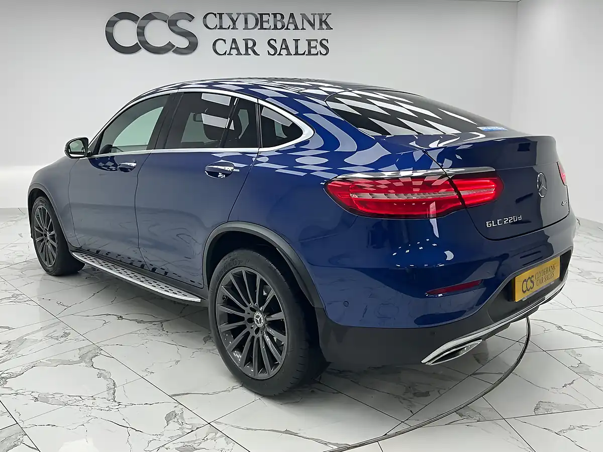 Used 2018 Mercedes-Benz Glc AMG Line Premium Brilliant Blue - Interior and Exterior details 5