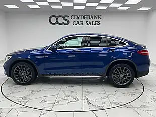 Used 2018 Mercedes-Benz Glc AMG Line Premium Brilliant Blue - Interior and Exterior details 6