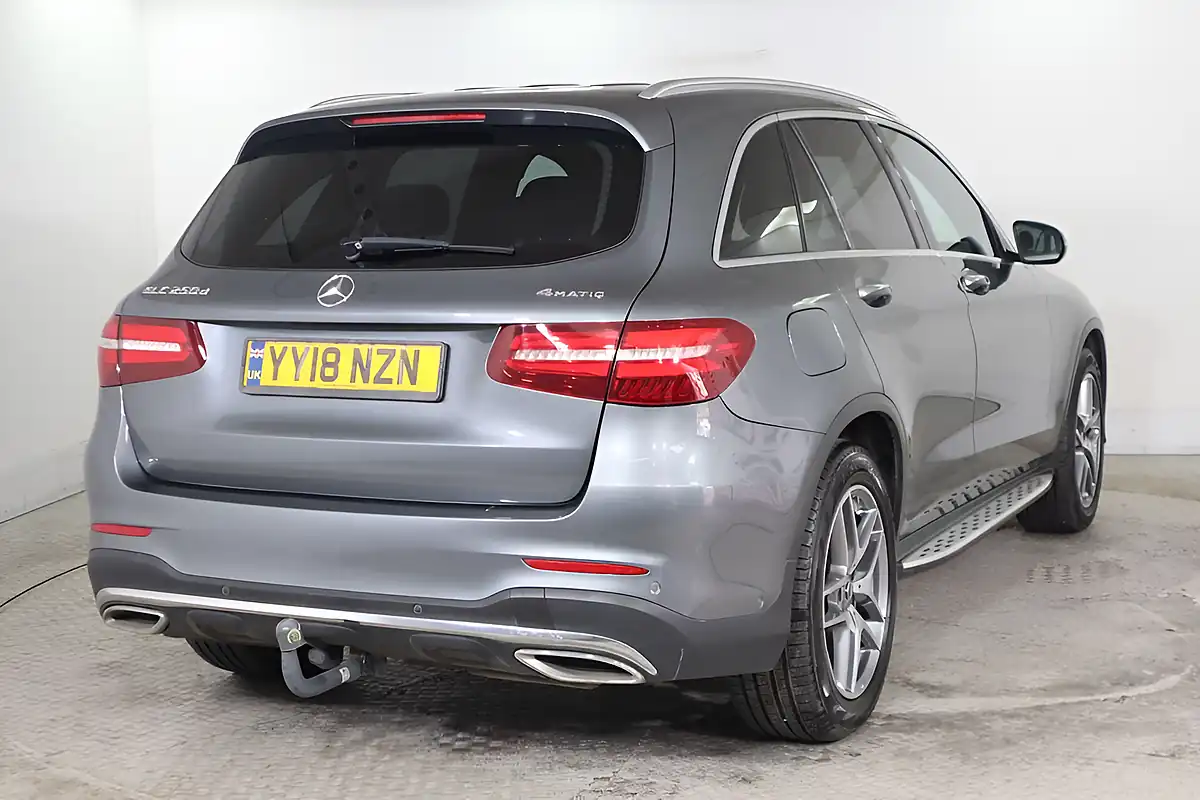 Used 2018 Mercedes-Benz Glc AMG Line Premium Grey - Interior and Exterior details 4
