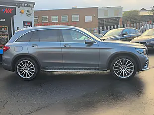 Used 2018 Mercedes-Benz Glc AMG Line (premium) Grey - Interior and Exterior details 2