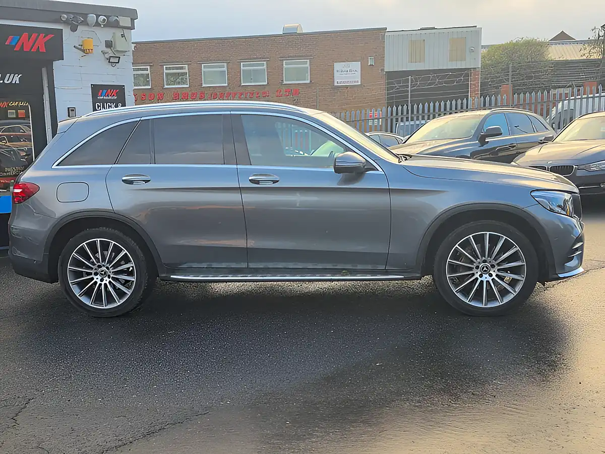 Used 2018 Mercedes-Benz Glc AMG Line (premium) Grey - Interior and Exterior details 2