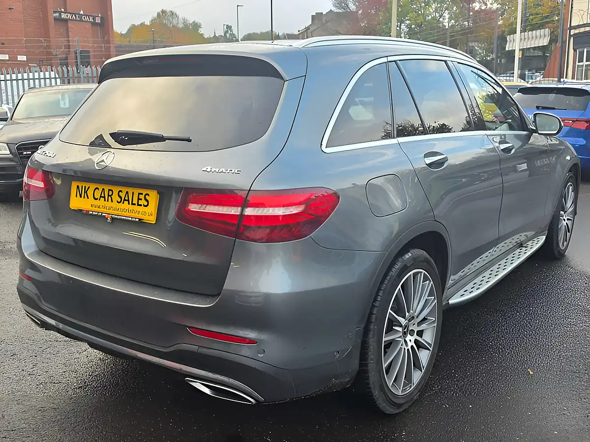 Used 2018 Mercedes-Benz Glc AMG Line (premium) Grey - Interior and Exterior details 3