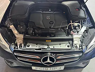 Used 2018 Mercedes-Benz Glc AMG Line Premium Plus Blue - Interior and Exterior details 18