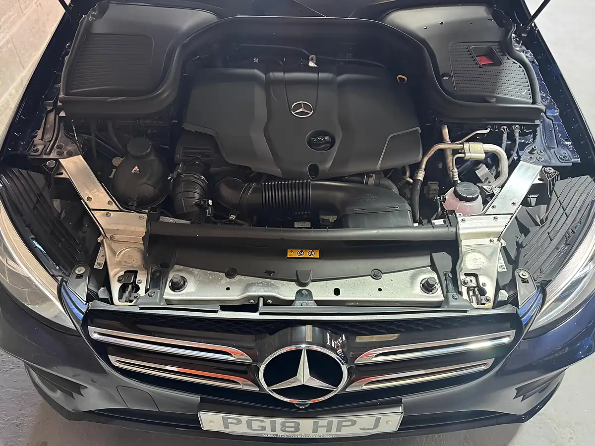 Used 2018 Mercedes-Benz Glc AMG Line Premium Plus Blue - Interior and Exterior details 18
