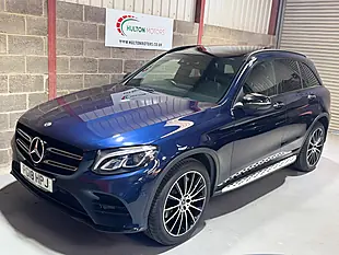 Used 2018 Mercedes-Benz Glc AMG Line Premium Plus Blue - Interior and Exterior details 2