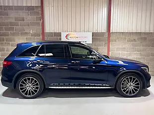 Used 2018 Mercedes-Benz Glc AMG Line Premium Plus Blue - Interior and Exterior details 5