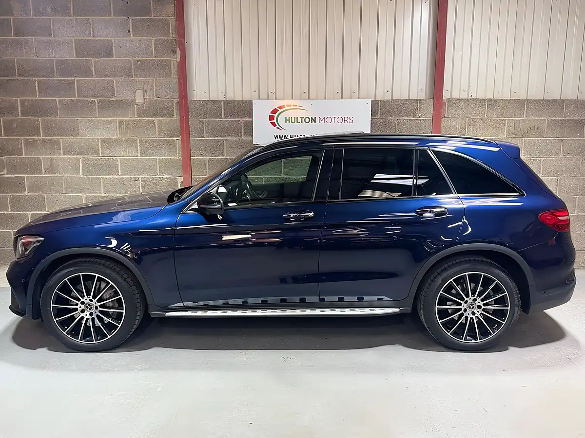 Used 2018 Mercedes-Benz Glc AMG Line Premium Plus Blue - Interior and Exterior details 6