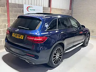 Used 2018 Mercedes-Benz Glc AMG Line Premium Plus Blue - Interior and Exterior details 7