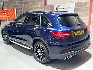 Used 2018 Mercedes-Benz Glc AMG Line Premium Plus Blue - Interior and Exterior details 8