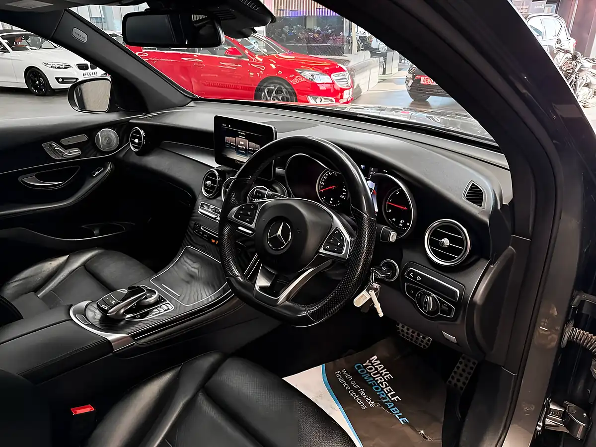 Used 2018 Mercedes-Benz Glc AMG Line (premium Plus) Grey - Interior and Exterior details 12