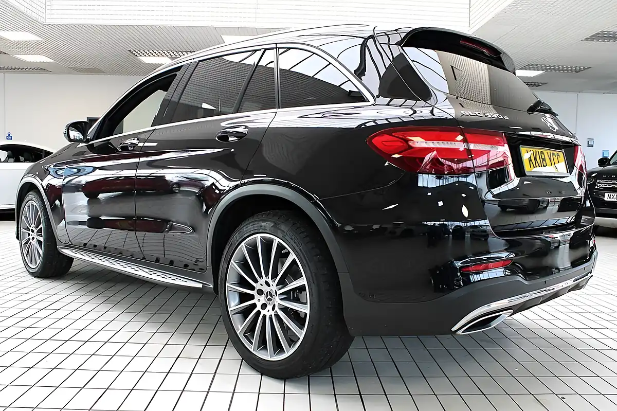 Used 2018 Mercedes-Benz Glc AMG Line (premium Plus) Obsidian Black - Interior and Exterior details 18