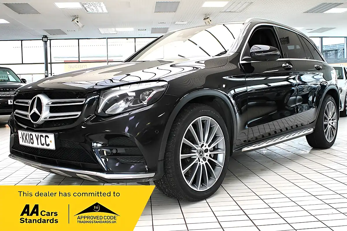 Used 2018 Mercedes-Benz Glc AMG Line (premium Plus) Obsidian Black - Interior and Exterior details 2