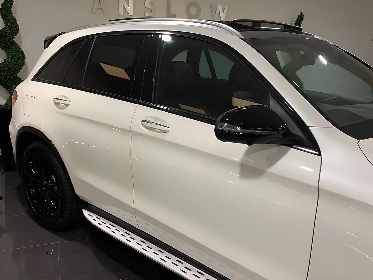 Used 2018 Mercedes-Benz Glc AMG Line Premium Plus White - Interior and Exterior details 10