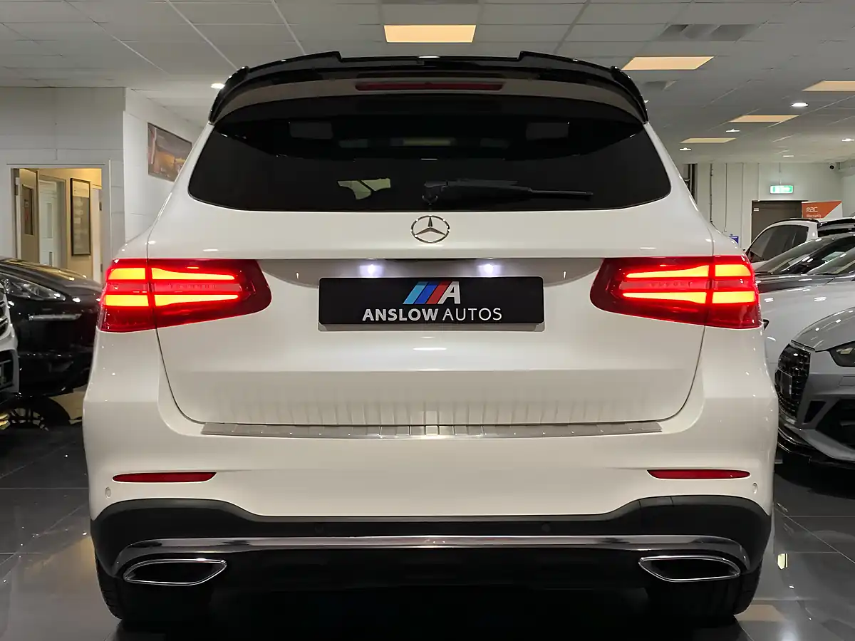 Used 2018 Mercedes-Benz Glc AMG Line Premium Plus White - Interior and Exterior details 16