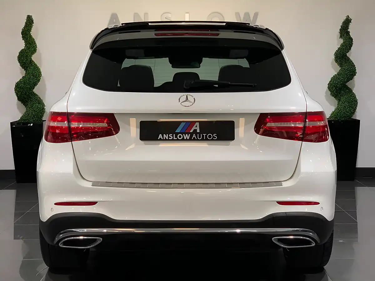 Used 2018 Mercedes-Benz Glc AMG Line Premium Plus White - Interior and Exterior details 3