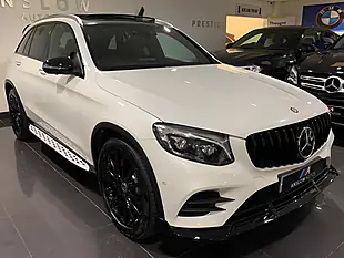 Used 2018 Mercedes-Benz Glc AMG Line Premium Plus White - Interior and Exterior details 8