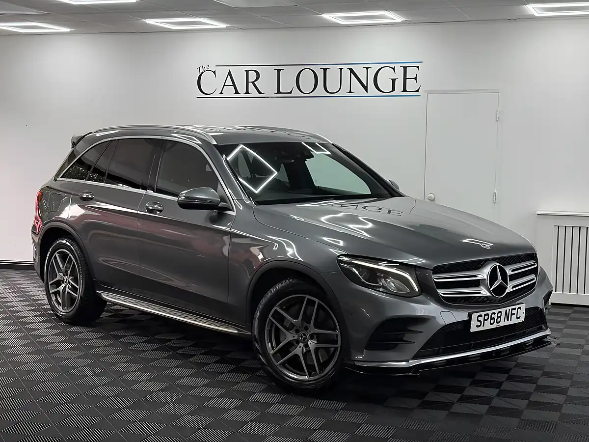 Used 2018 Mercedes-Benz Glc AMG Line Selenite Grey - Front View