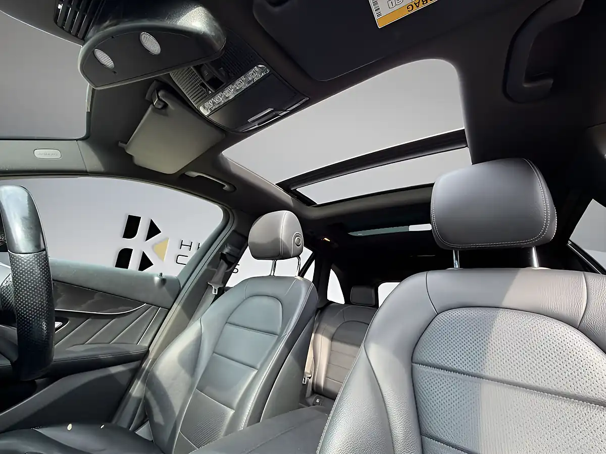 Used 2018 Mercedes-Benz Glc AMG Line Silver - Interior and Exterior details 10