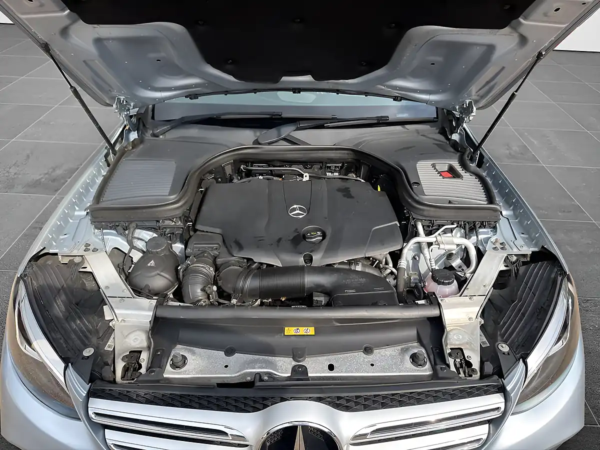 Used 2018 Mercedes-Benz Glc AMG Line Silver - Interior and Exterior details 13