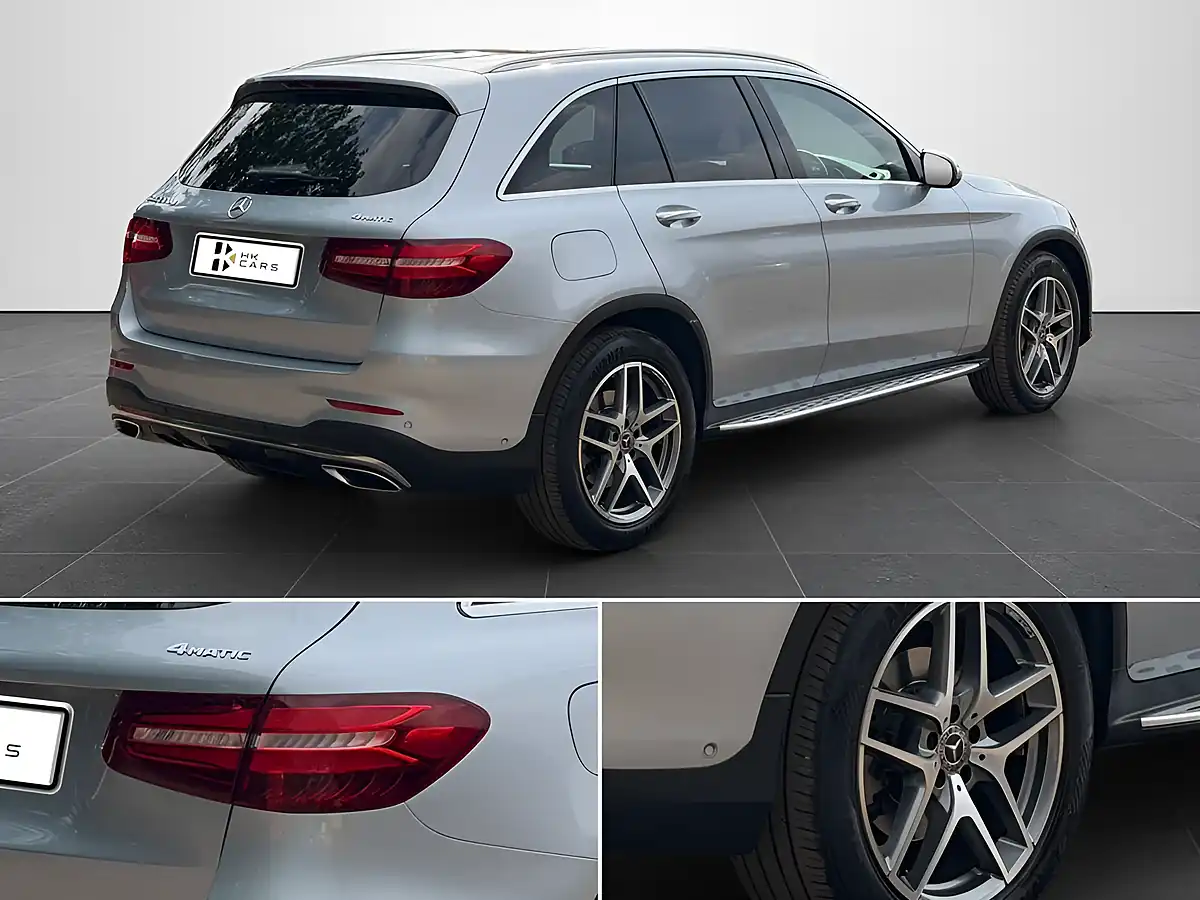 Used 2018 Mercedes-Benz Glc AMG Line Silver - Interior and Exterior details 17