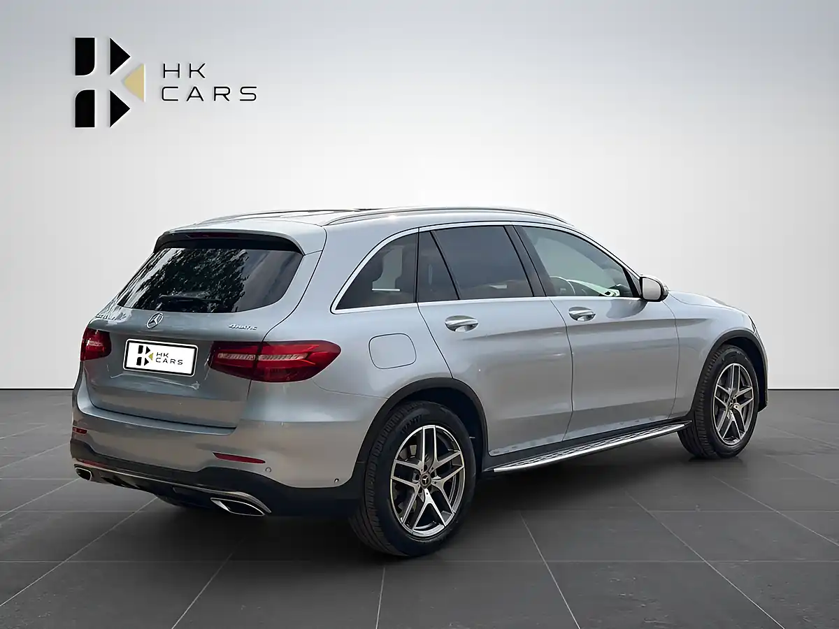 Used 2018 Mercedes-Benz Glc AMG Line Silver - Interior and Exterior details 4