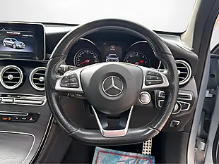 Used 2018 Mercedes-Benz Glc AMG Line Silver - Interior and Exterior details 9