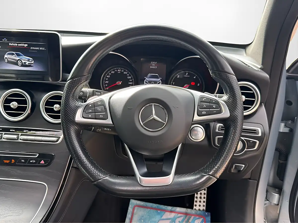 Used 2018 Mercedes-Benz Glc AMG Line Silver - Interior and Exterior details 9