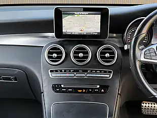 Used 2018 Mercedes-Benz Glc AMG Line White - Interior and Exterior details 12