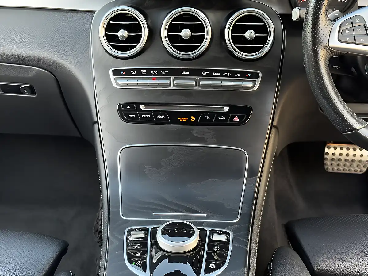 Used 2018 Mercedes-Benz Glc AMG Line White - Interior and Exterior details 13