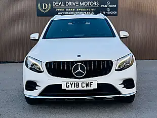 Used 2018 Mercedes-Benz Glc AMG Line White - Interior and Exterior details 2