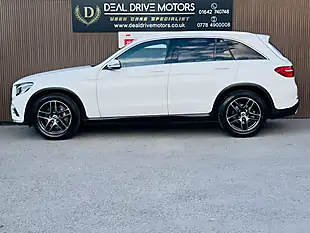 Used 2018 Mercedes-Benz Glc AMG Line White - Interior and Exterior details 4