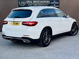 Used 2018 Mercedes-Benz Glc AMG Line White - Interior and Exterior details 7
