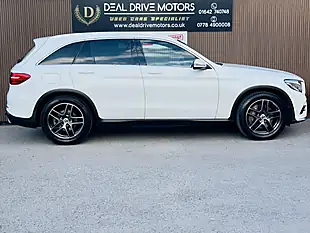 Used 2018 Mercedes-Benz Glc AMG Line White - Interior and Exterior details 8