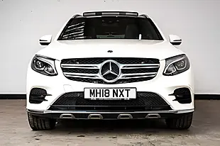 Used 2018 Mercedes-Benz Glc AMG Line White - Interior and Exterior details 2