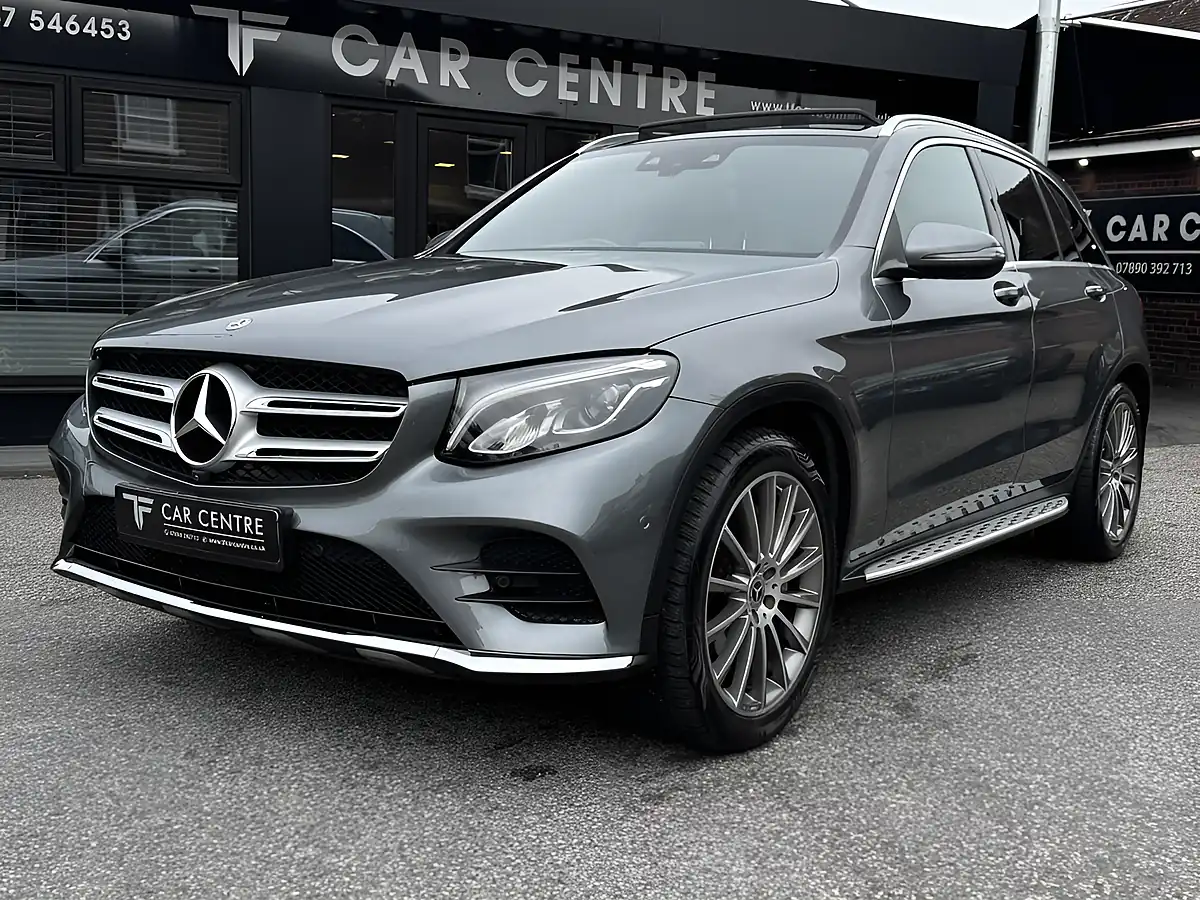 Used 2018 Mercedes-Benz Glc-Class AMG Line Premium Plus Grey - Interior and Exterior details 11