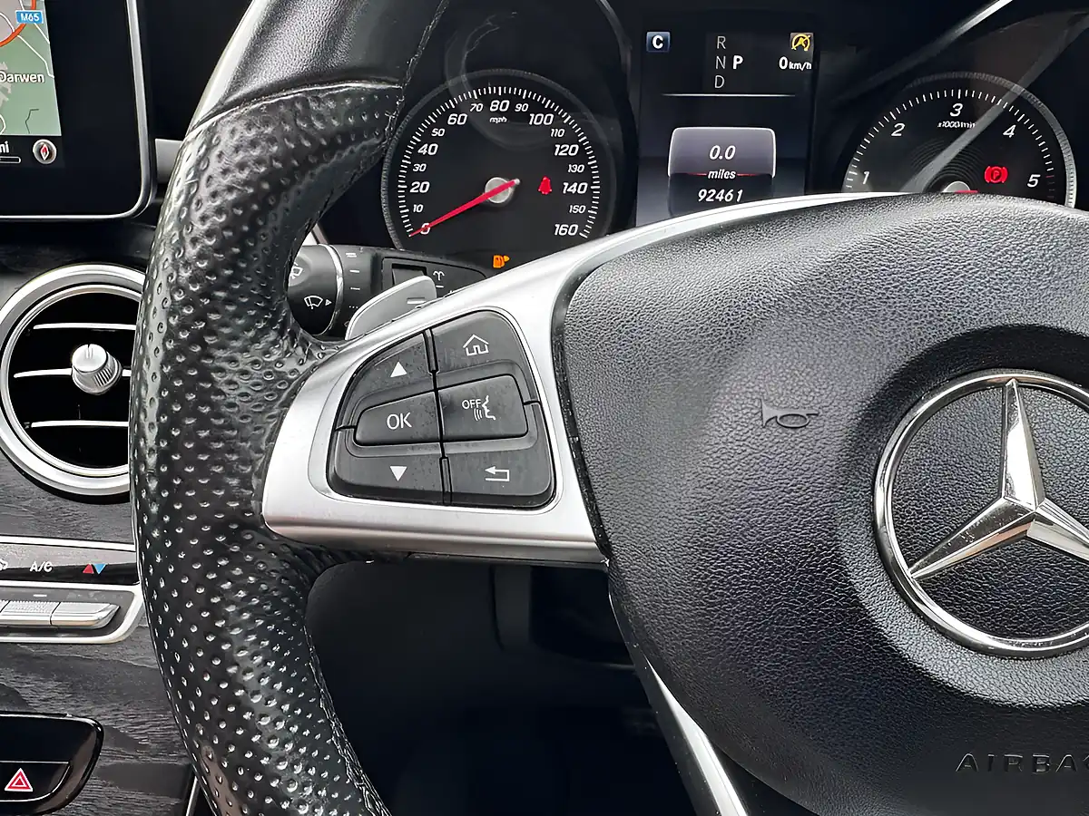 Used 2018 Mercedes-Benz Glc-Class AMG Line Premium Plus Grey - Interior and Exterior details 14