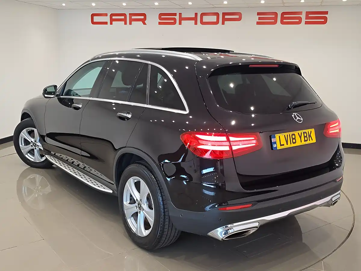 Used 2018 Mercedes-Benz Glc Sport (premium) Black - Interior and Exterior details 12