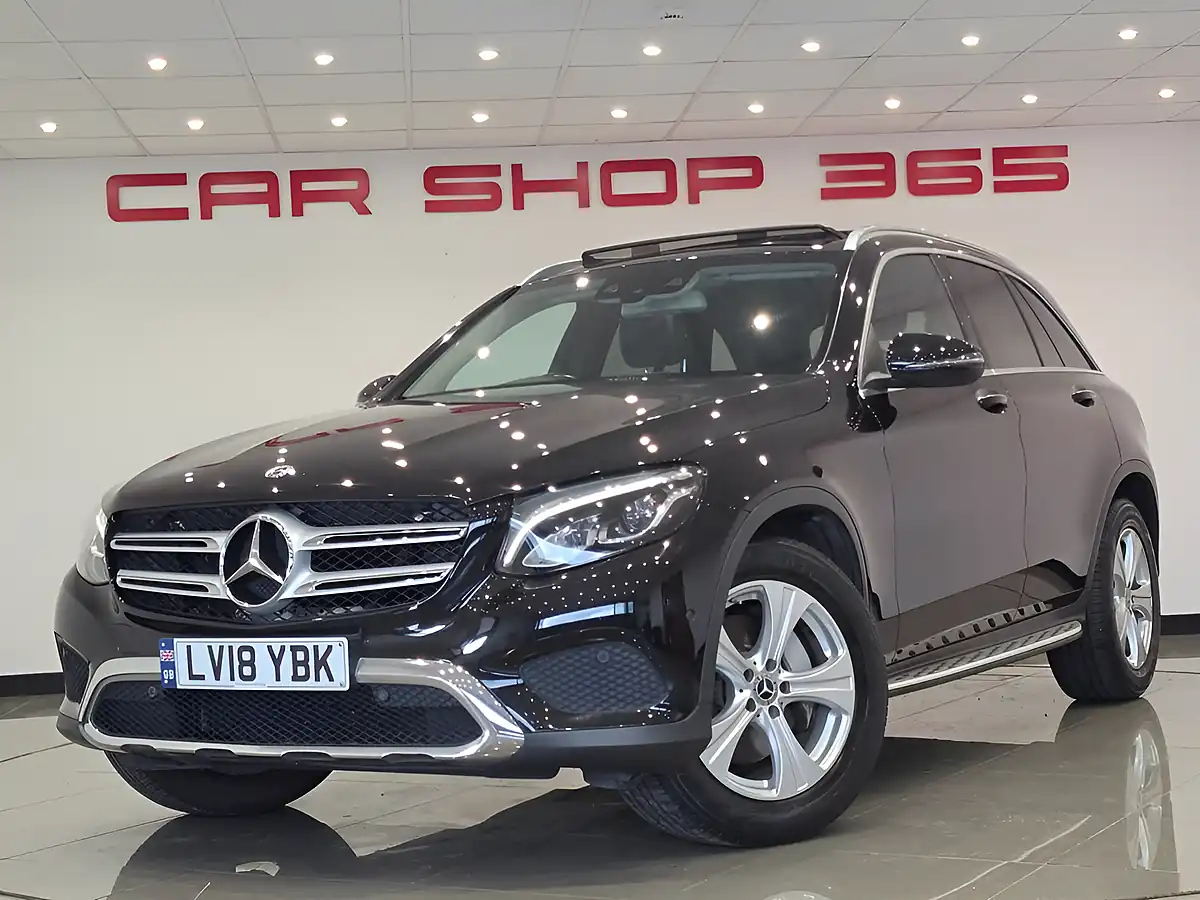 Used 2018 Mercedes-Benz Glc Sport (premium) Black - Interior and Exterior details 3