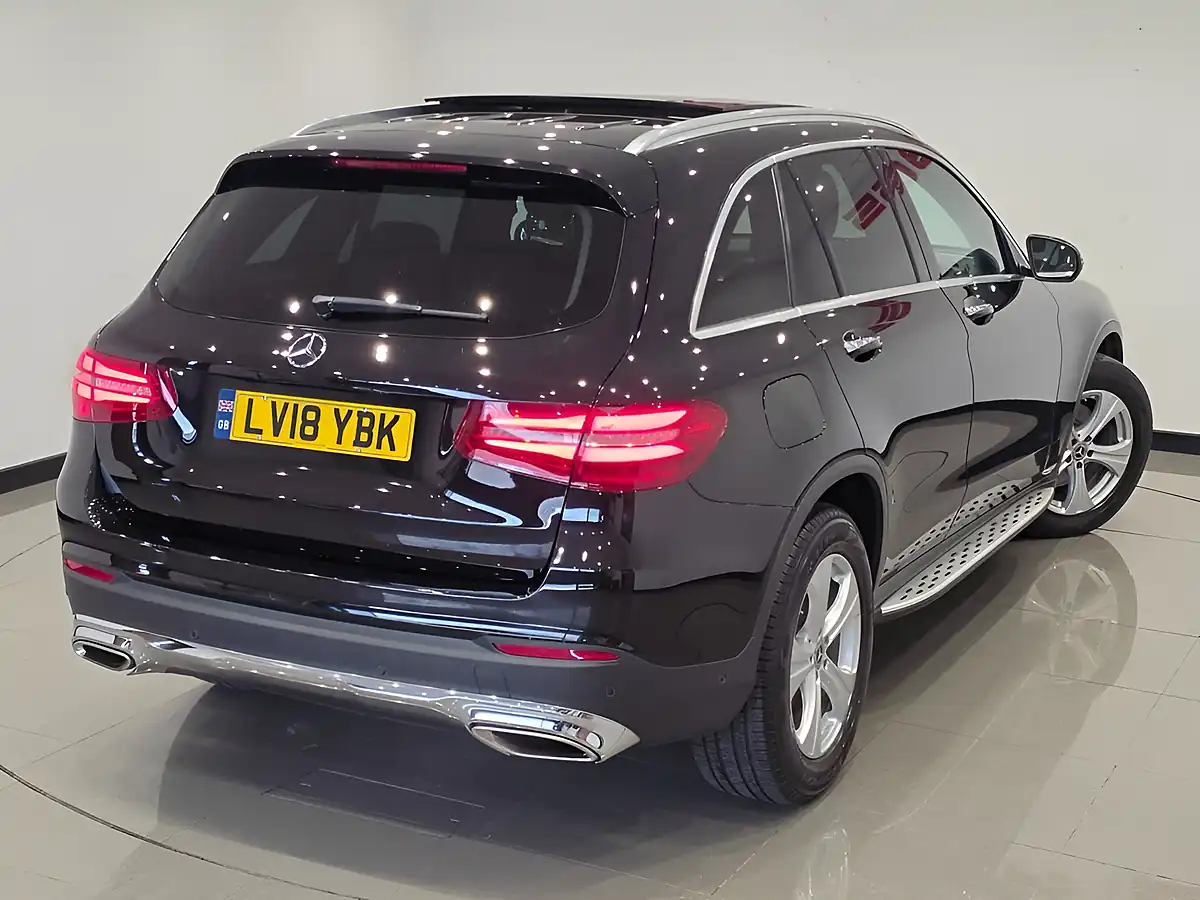 Used 2018 Mercedes-Benz Glc Sport (premium) Black - Interior and Exterior details 7