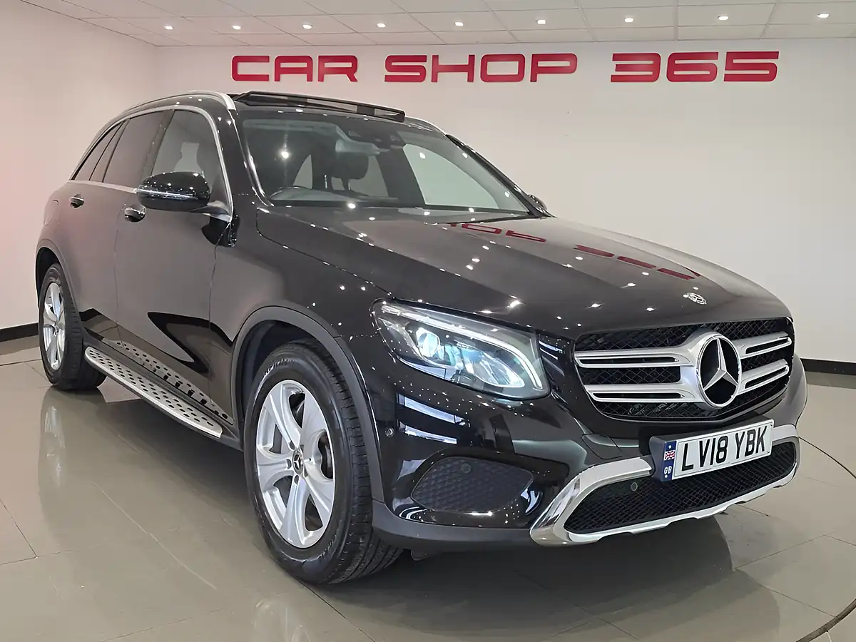 Used 2018 Mercedes-Benz Glc Sport (premium) Black - Interior and Exterior details 8
