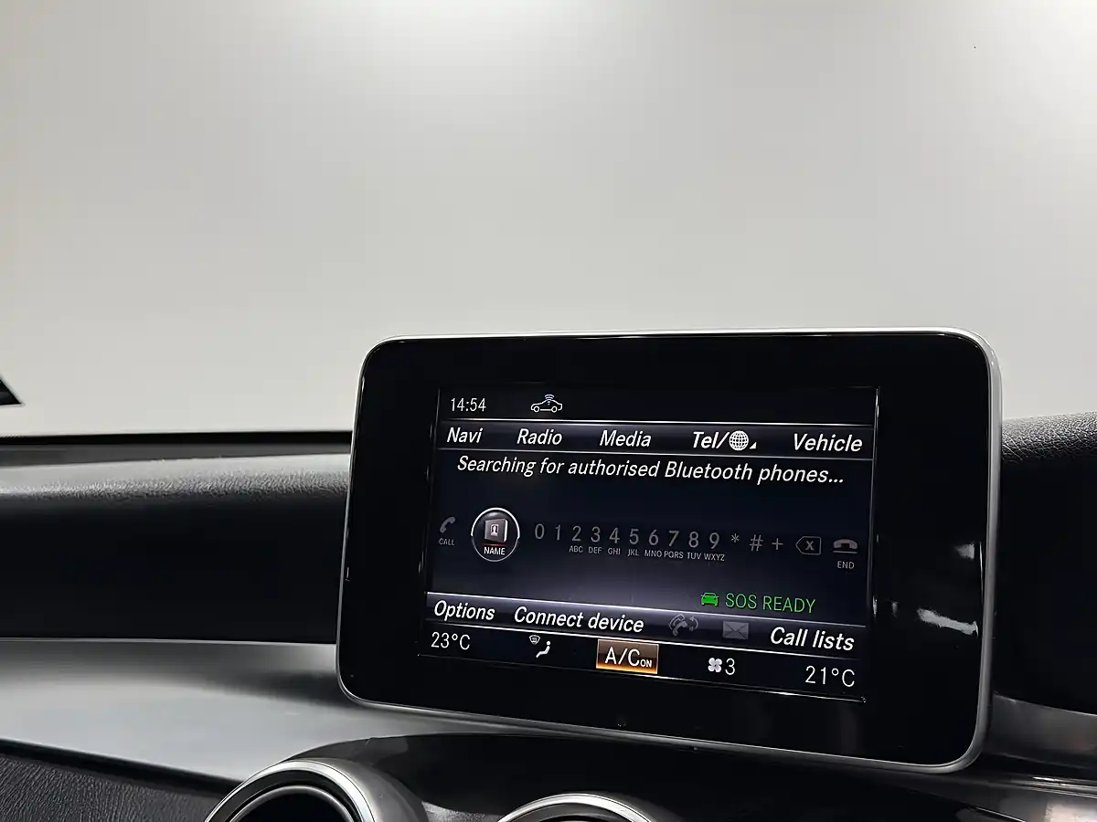 Used 2018 Mercedes-Benz Glc Sport (premium) Coupe White - Interior and Exterior details 12