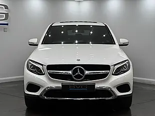 Used 2018 Mercedes-Benz Glc Sport (premium) Coupe White - Interior and Exterior details 4