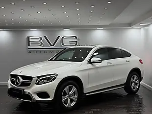 Used 2018 Mercedes-Benz Glc Sport (premium) Coupe White - Interior and Exterior details 5