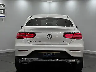 Used 2018 Mercedes-Benz Glc Sport (premium) Coupe White - Interior and Exterior details 8