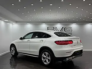 Used 2018 Mercedes-Benz Glc Sport (premium) Coupe White - Interior and Exterior details 9