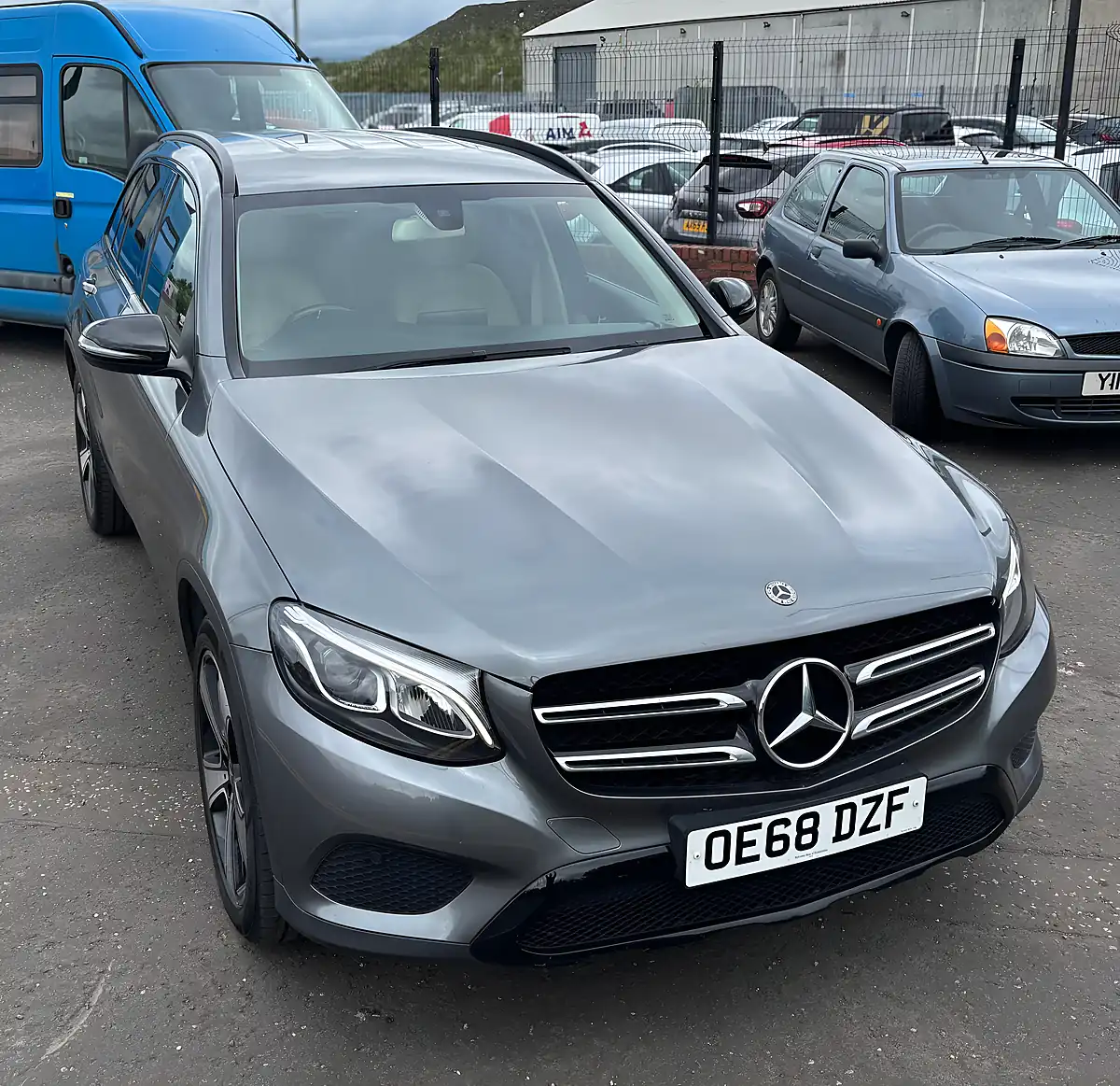 Used 2018 Mercedes-Benz Glc Urban Edition Grey - Interior and Exterior details 7